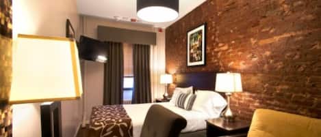 Coffres-forts dans les chambres, rideaux occultants