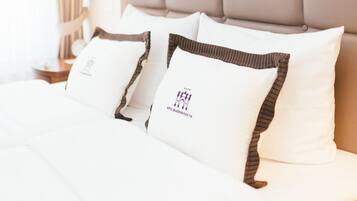 Kahden hengen huone (Residence) | 1 makuuhuone, ylelliset vuodevaatteet, tallelokero huoneessa