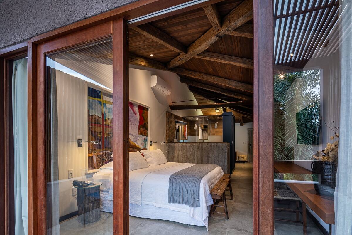 suíte duplo do canto | 1 bedroom, premium bedding, minibar, in-room safe