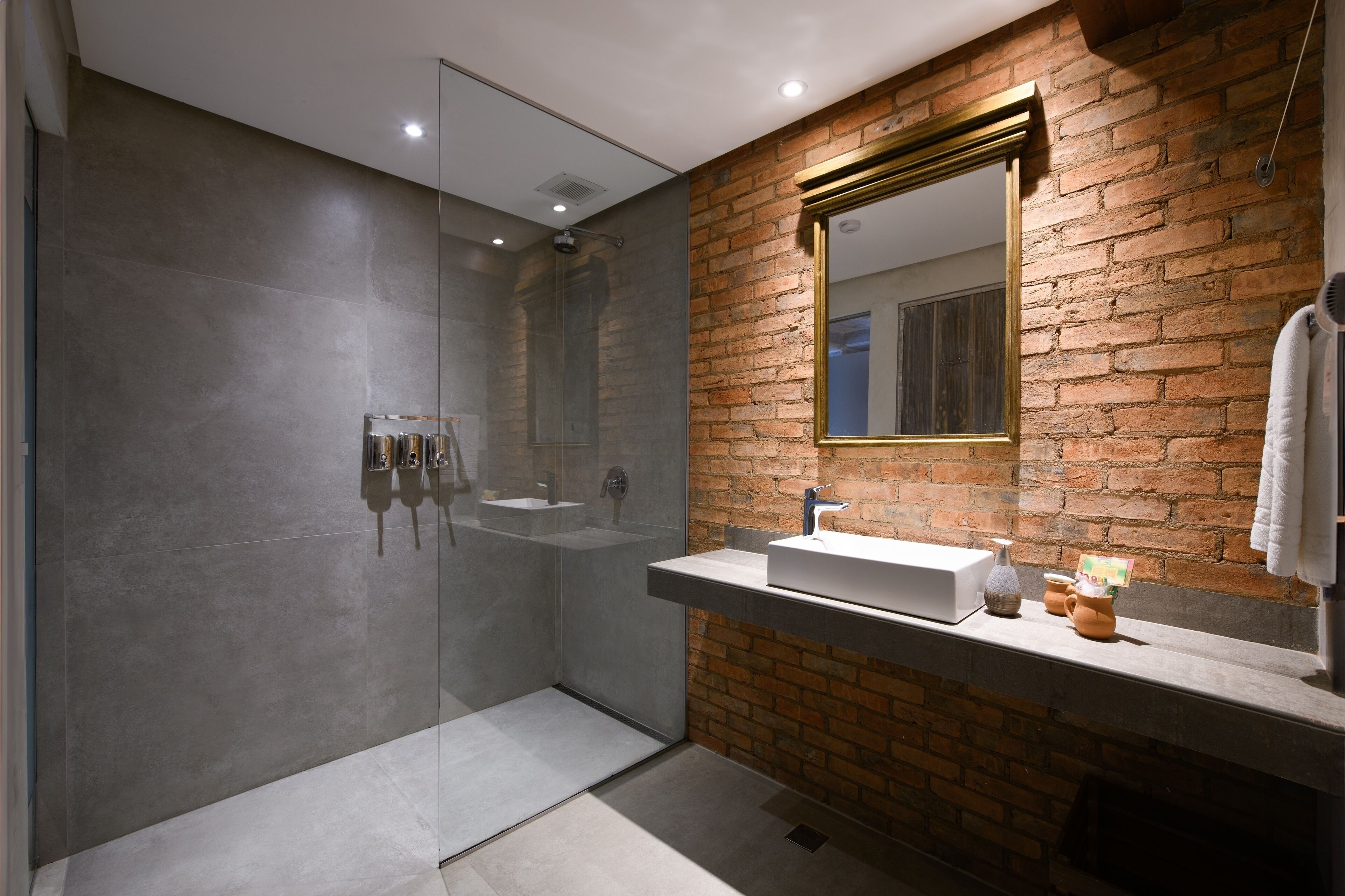 premium room, 1 bedroom, private pool, river view | bathroom | hair dryer, towels, soap, shampoo