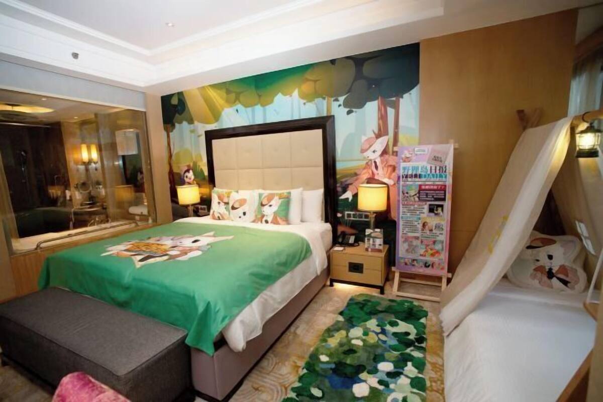 Premium bedding, down duvets, Select Comfort beds, minibar