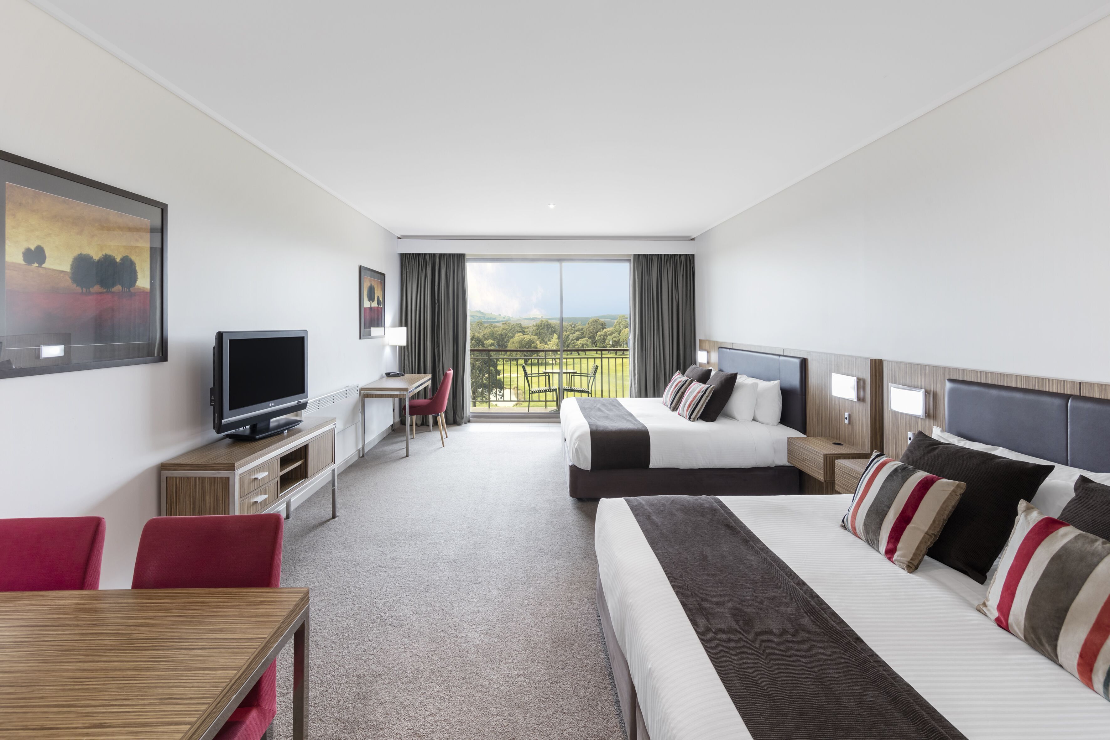 In-room safe, desk, blackout drapes, iron/ironing board