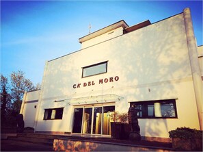 Fassade der Unterkunft