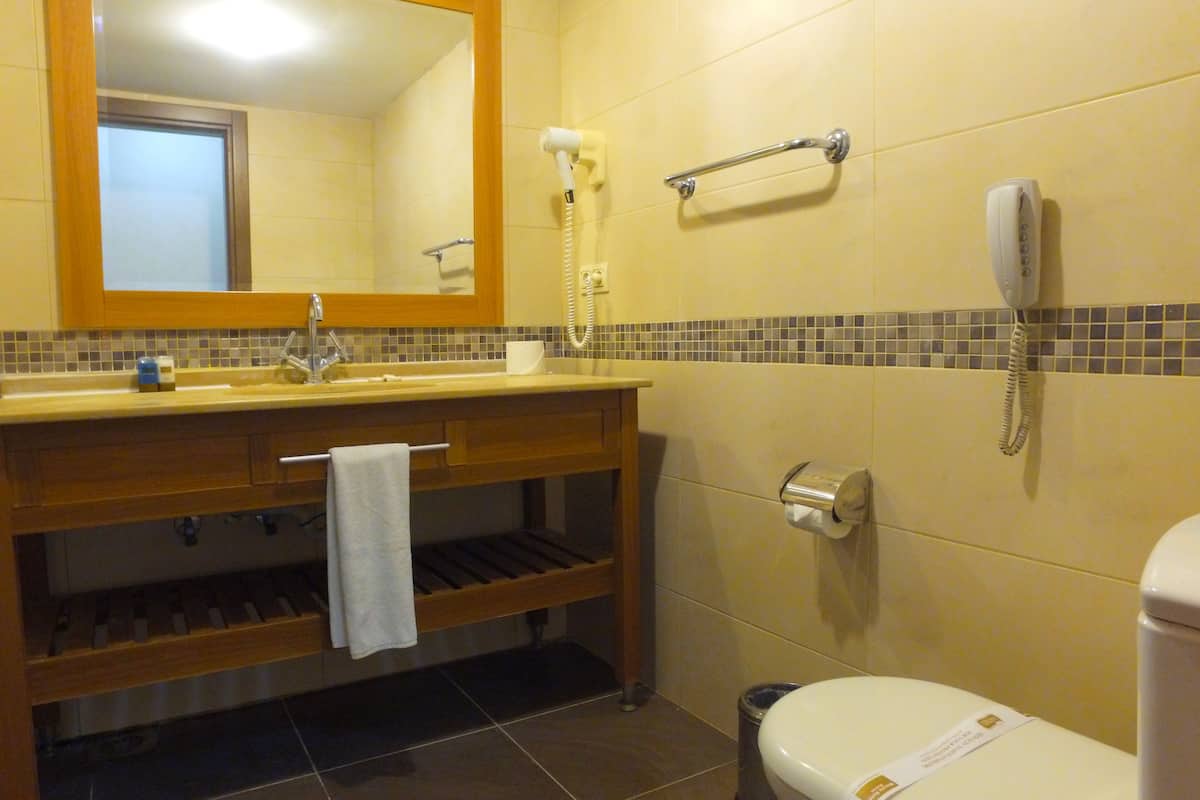 Economy Room | Minibar, värdeförvaringsskåp på rummet och skrivbord