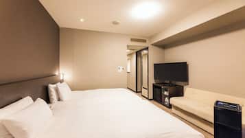 Quarto duplo luxo, para não fumantes (Pure Wellness Room) | Roupas de cama premium, edredons de pluma, escrivaninha