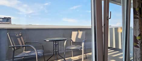 Chambre Confort double, 1 chambre, non-fumeur, balcon | Balcon