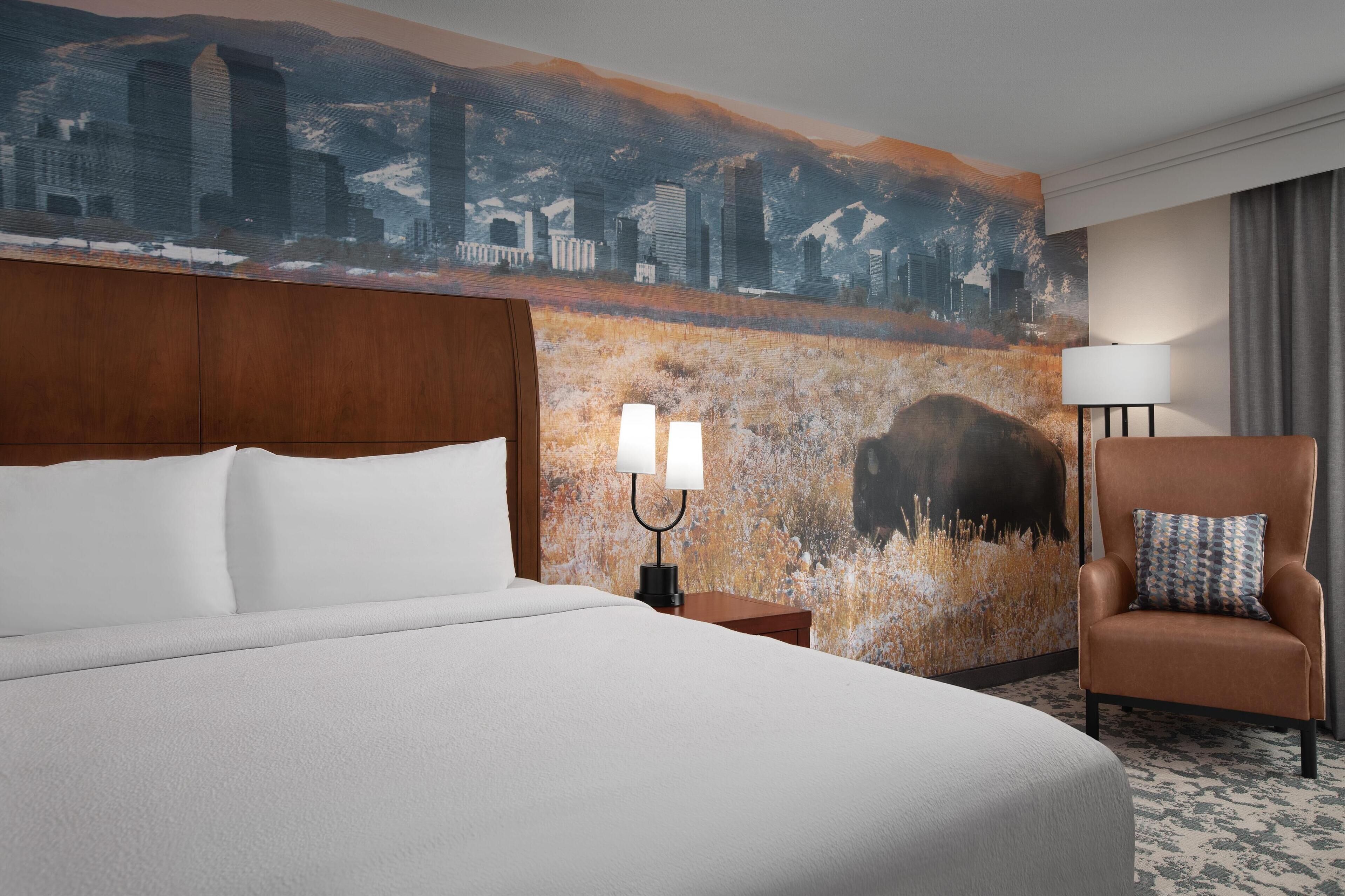 Ropa de cama de alta calidad y escritorio 