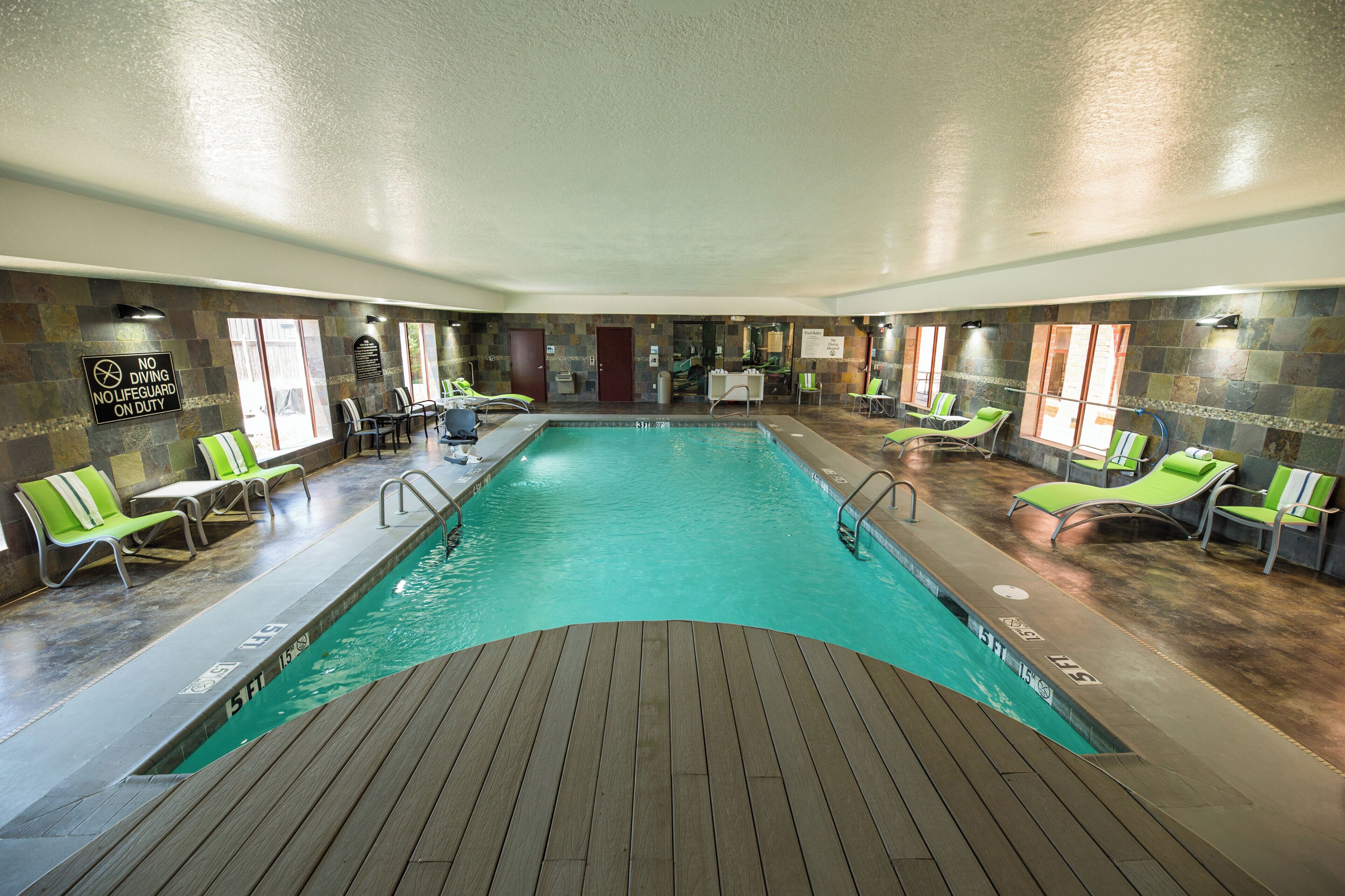 Una piscina techada