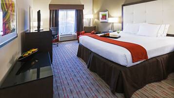 In-room safe, desk, iron/ironing board, free cribs/infant beds