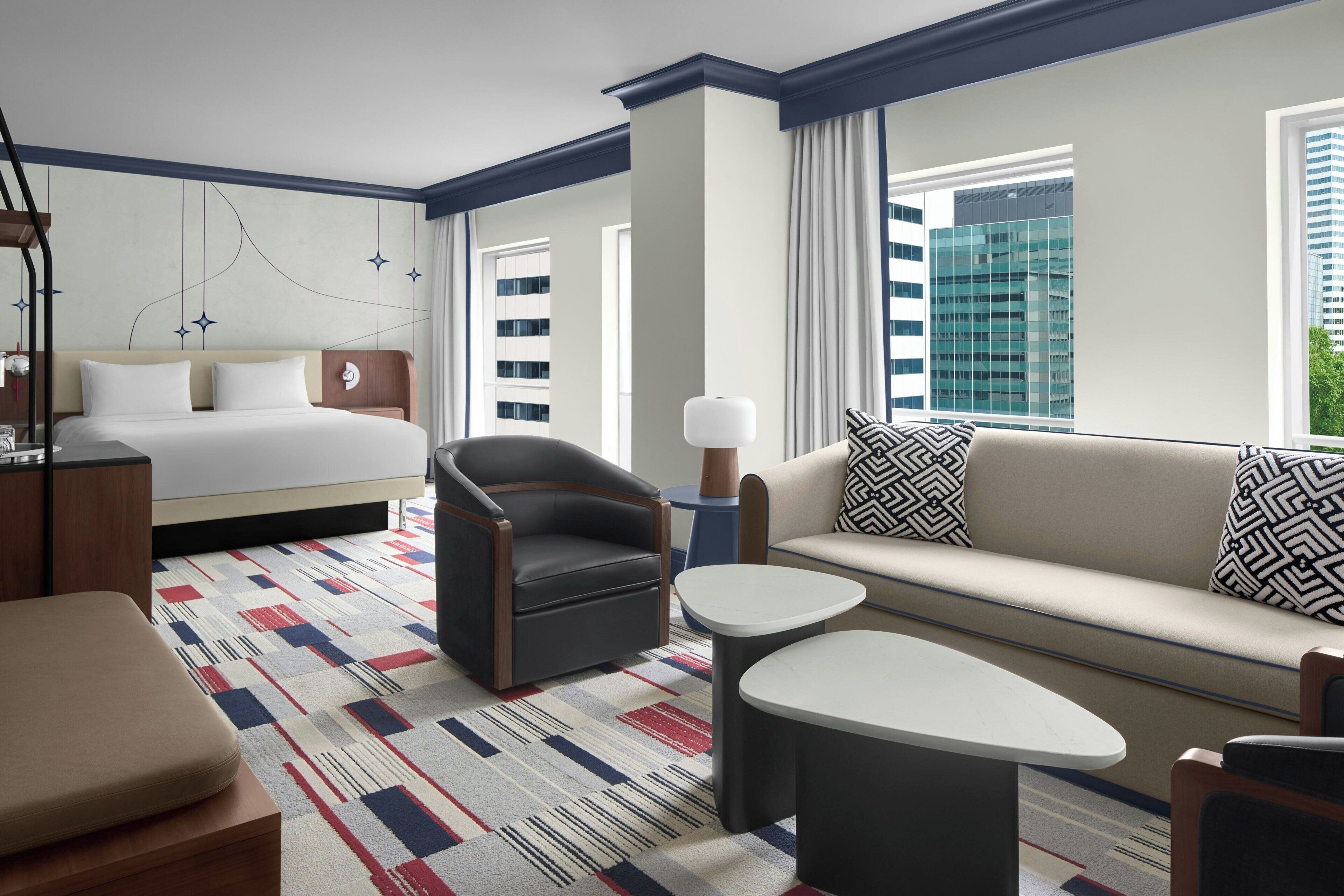Executive Studio Suite, 1 King Bed with Sofa bed, City View