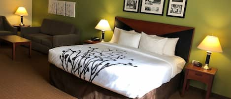 Premium bedding, in-room safe, desk, blackout curtains