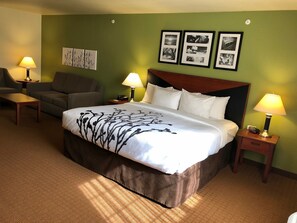 Suite, Non Smoking | Premium bedding, in-room safe, desk, blackout curtains - Sleep Inn & Suites Shamrock (Shamrock)