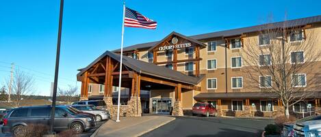 Façade de l’hébergement