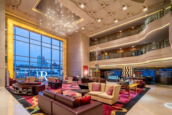 Sala de estar en el lobby