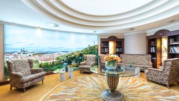 Lobby sitting area