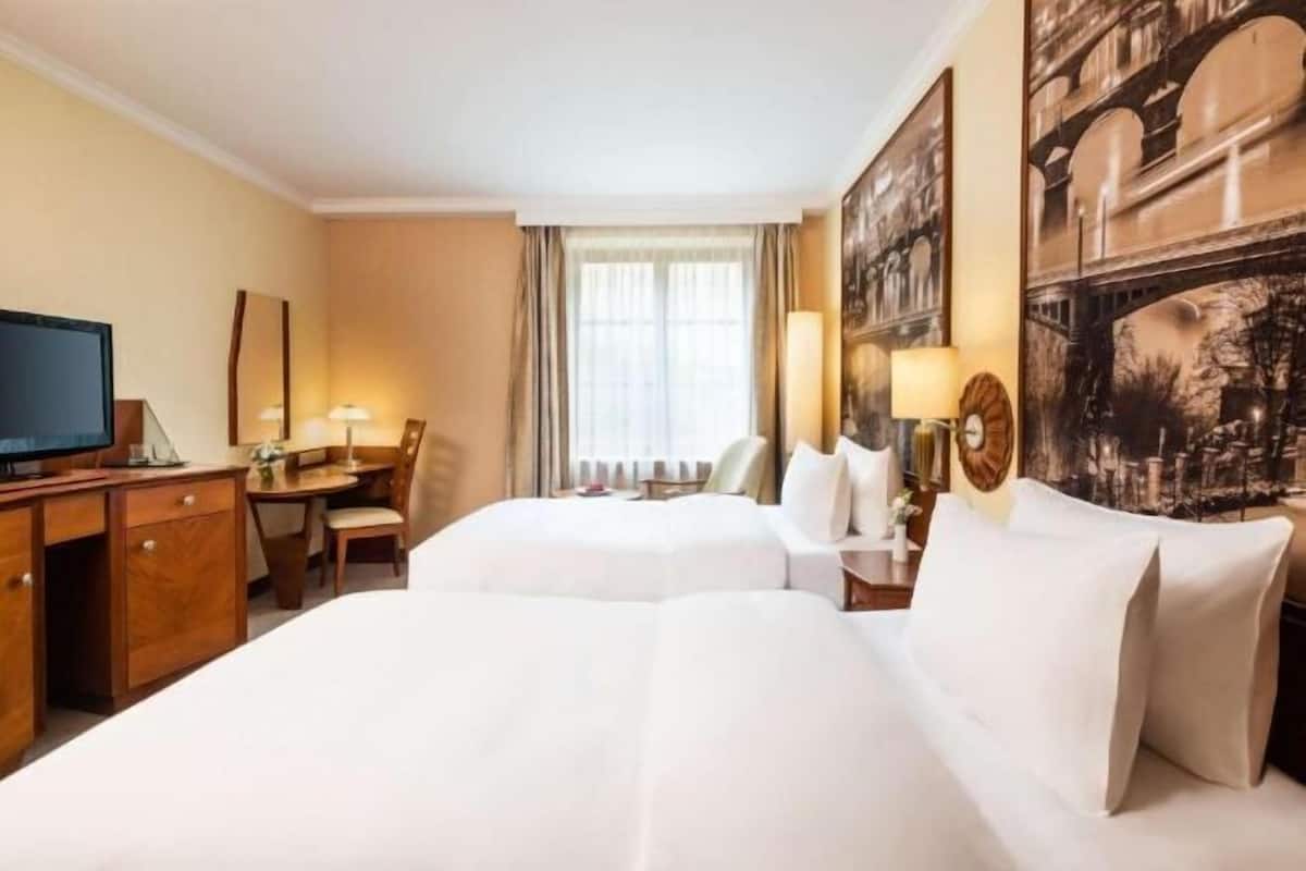 1 slaapkamer, hypoallergeen beddengoed, een kluis op de kamer