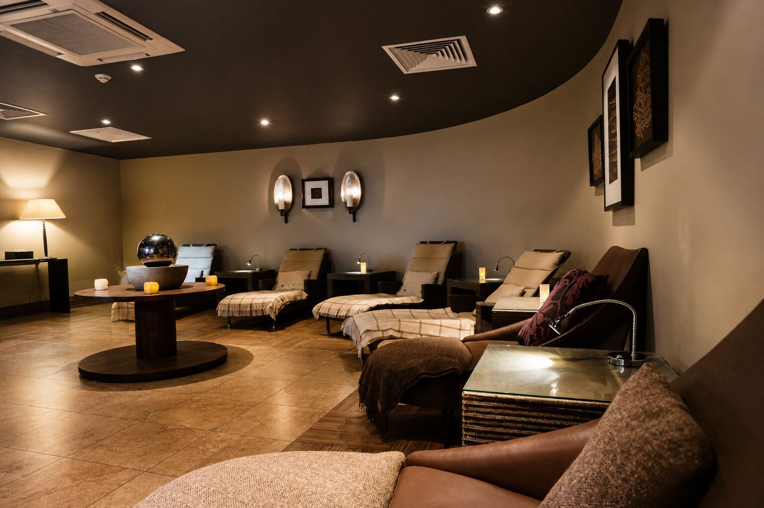 Sauna, steam room, body treatments, aromatherapy, body scrubs, facials