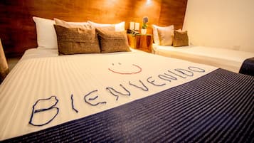 Egyptian cotton sheets, premium bedding, desk, blackout drapes