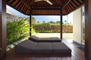 Two bedroom pool villa | Terraço/pátio