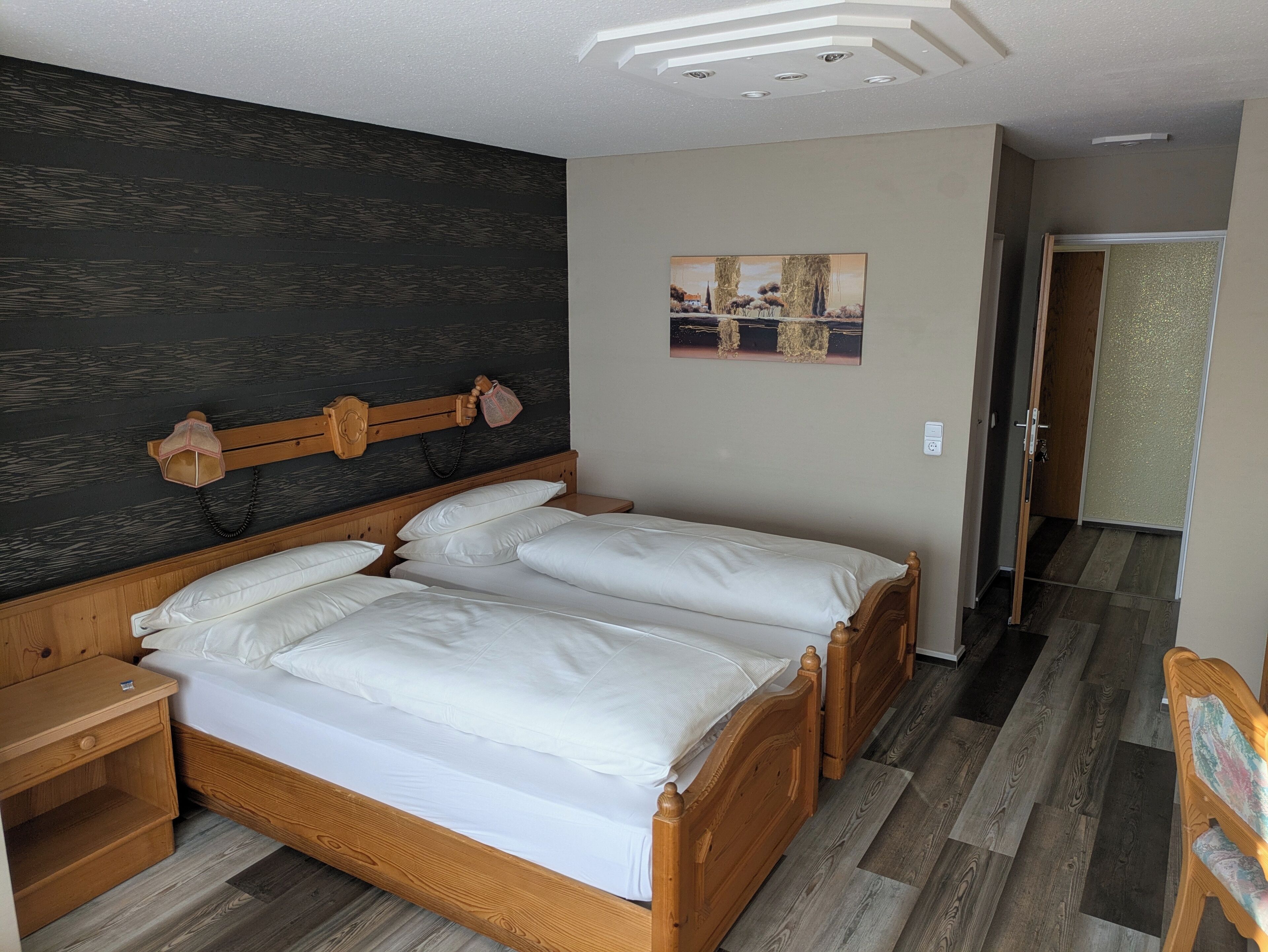 standard double room (with air conditioning) | premium bedding, pillow-top beds, minibar, desk