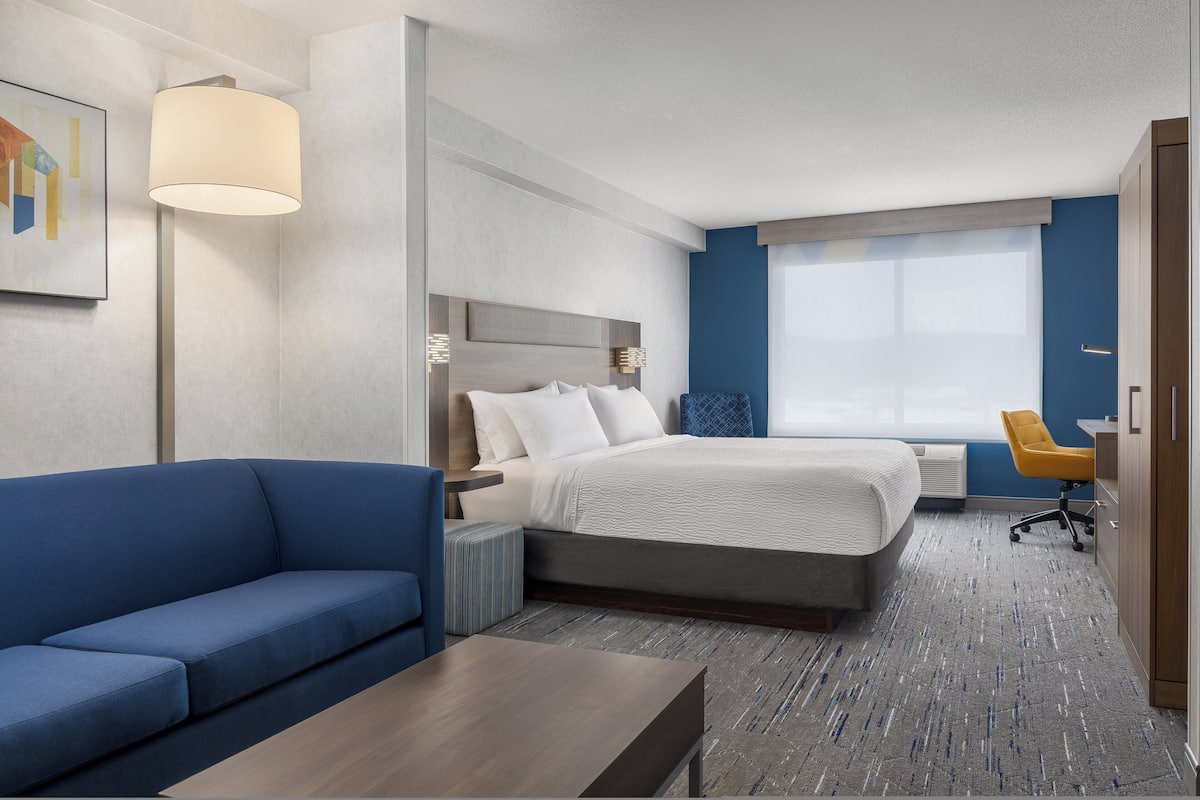 Suite, 1 King Bed with Sofa bed (Wet Bar)