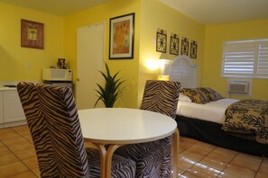 Spiseområde på rommet