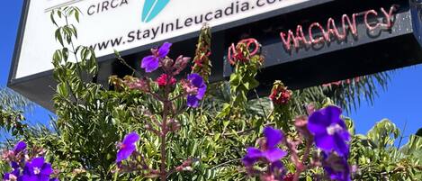 Overnatningsstedets facade