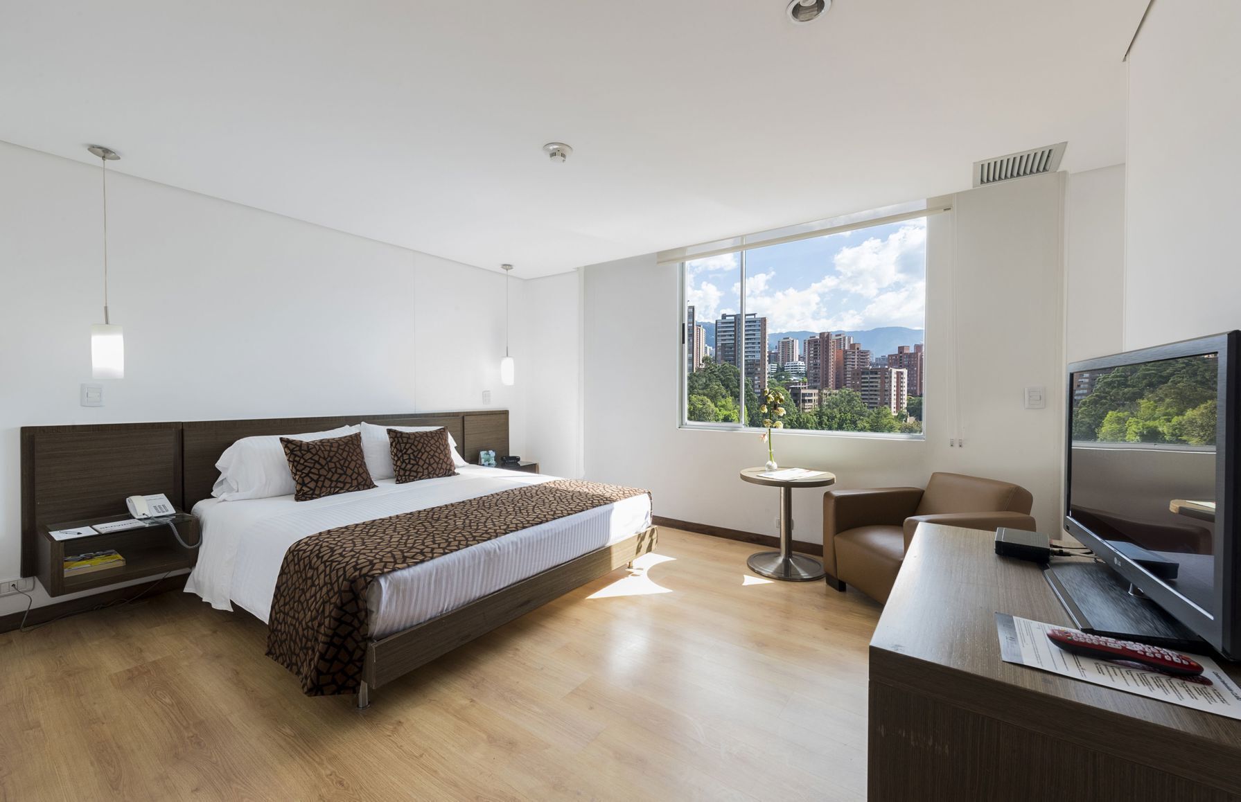 Minibar, in-room safe, desk, laptop workspace