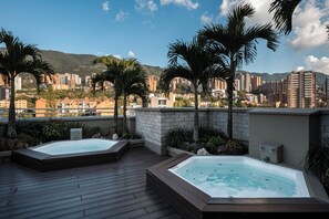 Terrasse sur le toit