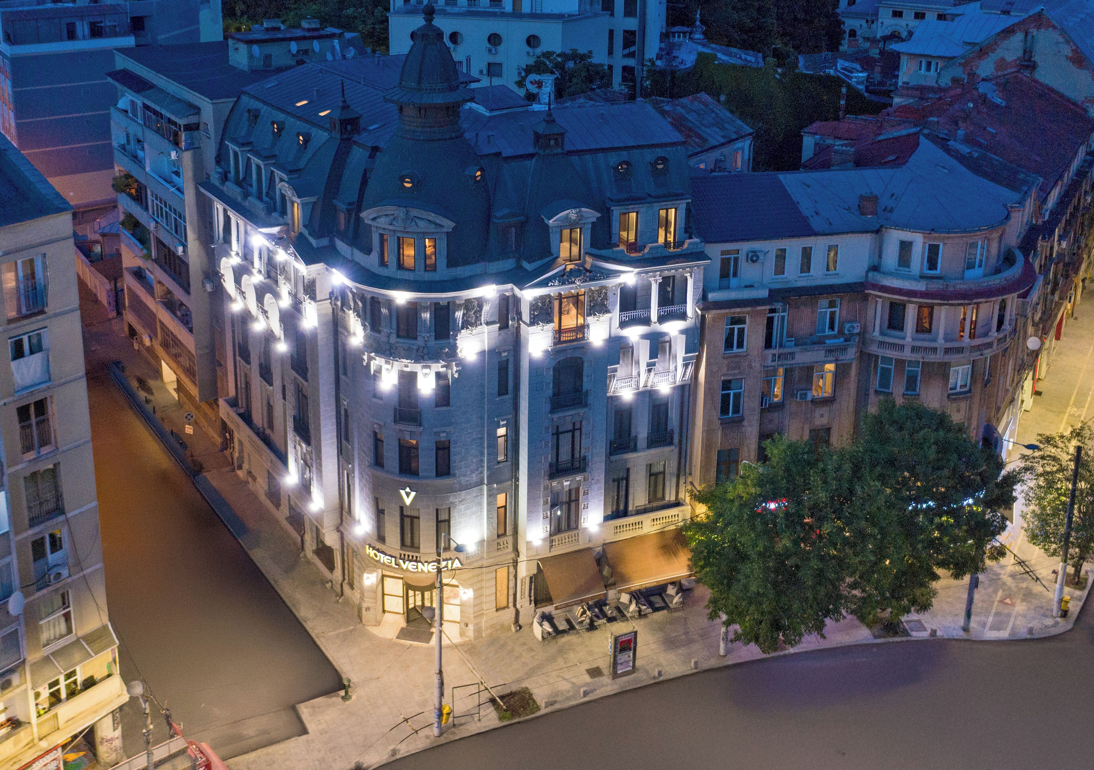 front of property – evening/night