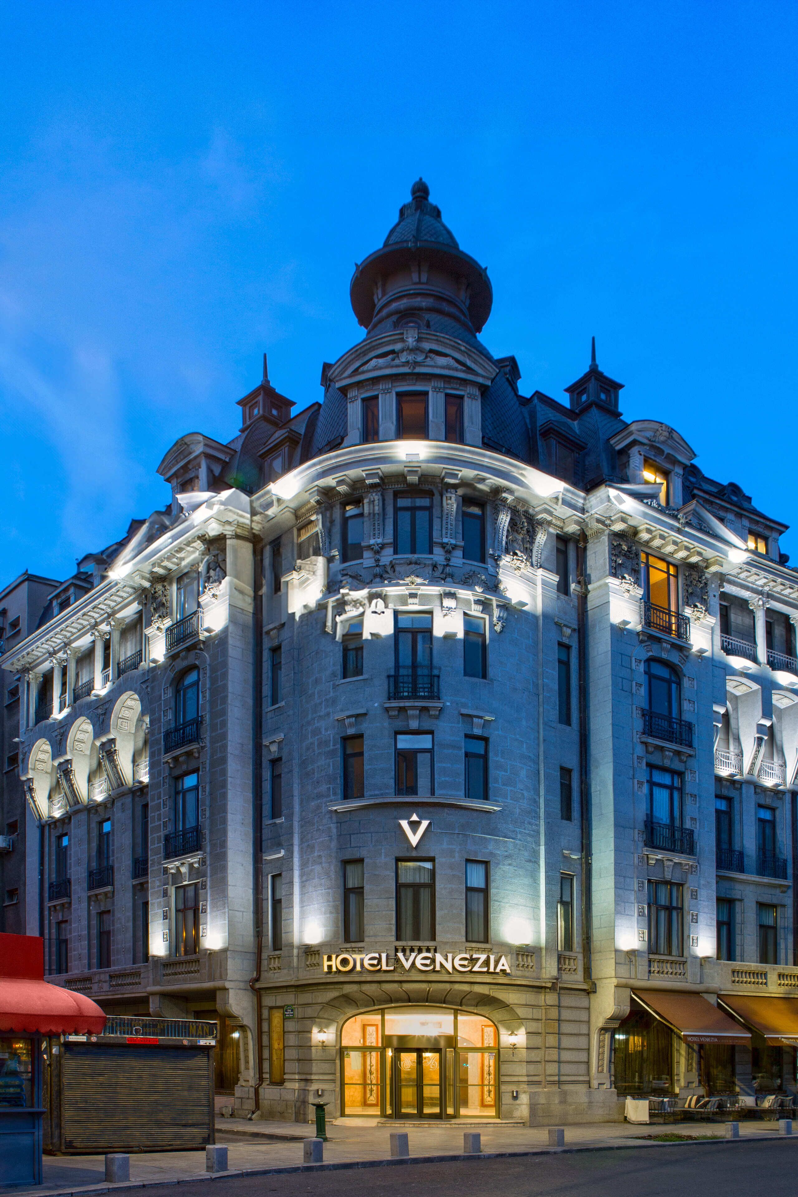 front of property – evening/night