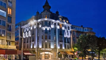 Front of property - evening/night