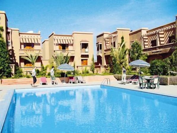 Outdoor pool - Hotel Le Fint (Ouarzazate)