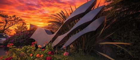 Fachada de la propiedad