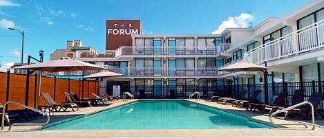 Seasonal outdoor pool