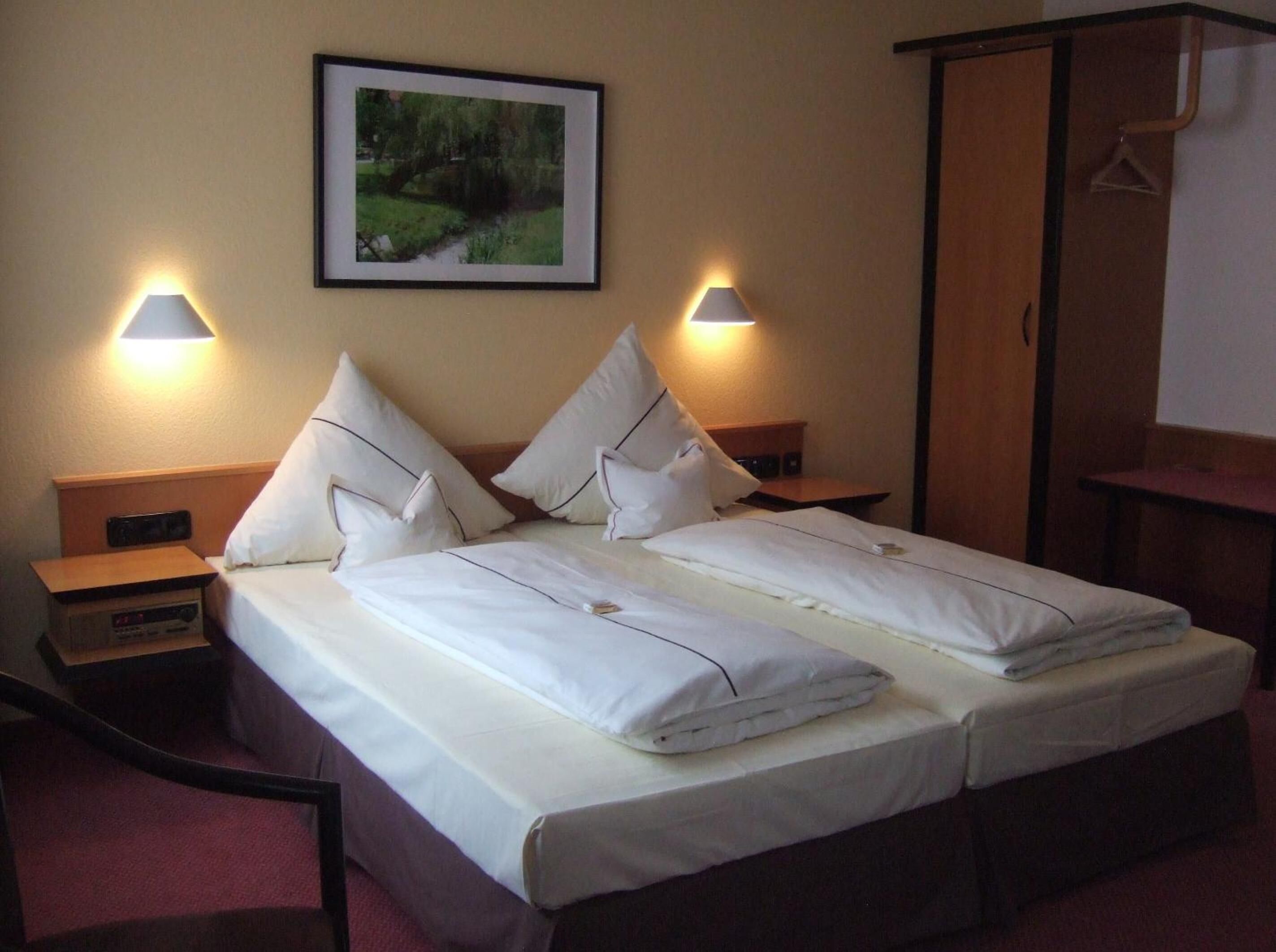 hypo-allergenic bedding, in-room safe, desk, iron/ironing board