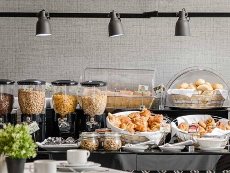 Daily buffet breakfast (EUR 10 per person)