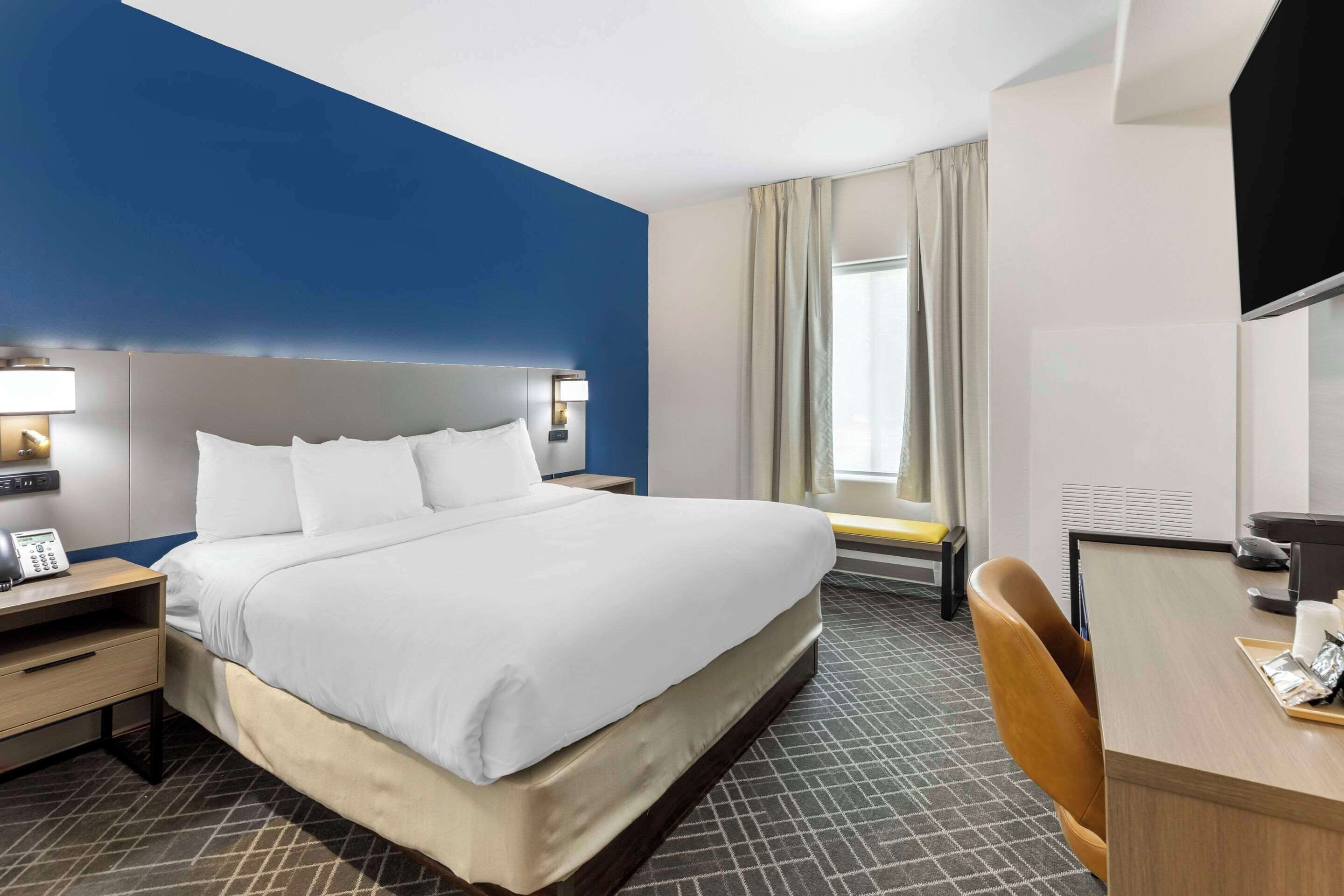 room, 1 king bed, non smoking | 1 bedroom, premium bedding, desk, laptop workspace