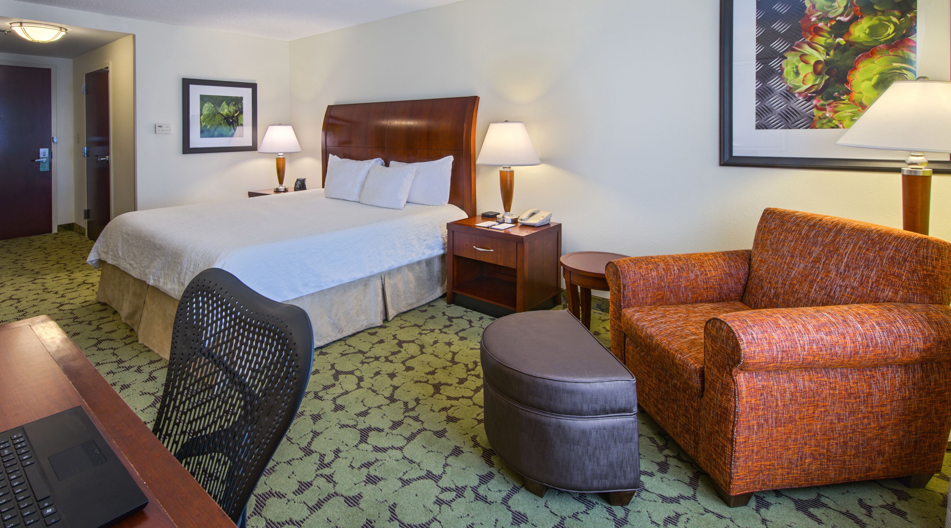 room, 1 king bed | premium bedding, desk, laptop workspace, blackout curtains