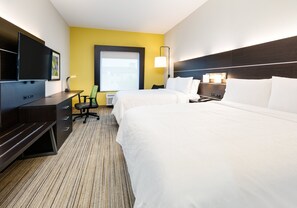Standard Room, 2 Queen Beds | In-room safe, desk, blackout curtains, iron/ironing board - Holiday Inn Express Hotel & Suites Cleburne by IHG (Cleburne)