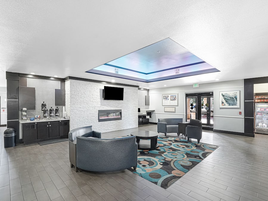 Sala de estar en el lobby