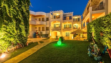 Front of property – evening/night