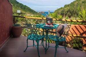 Suite, Bathtub, Partial Ocean View | Terrace/patio