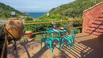 Suite, 1 King Bed, Hot Tub, Partial Ocean View | View from room