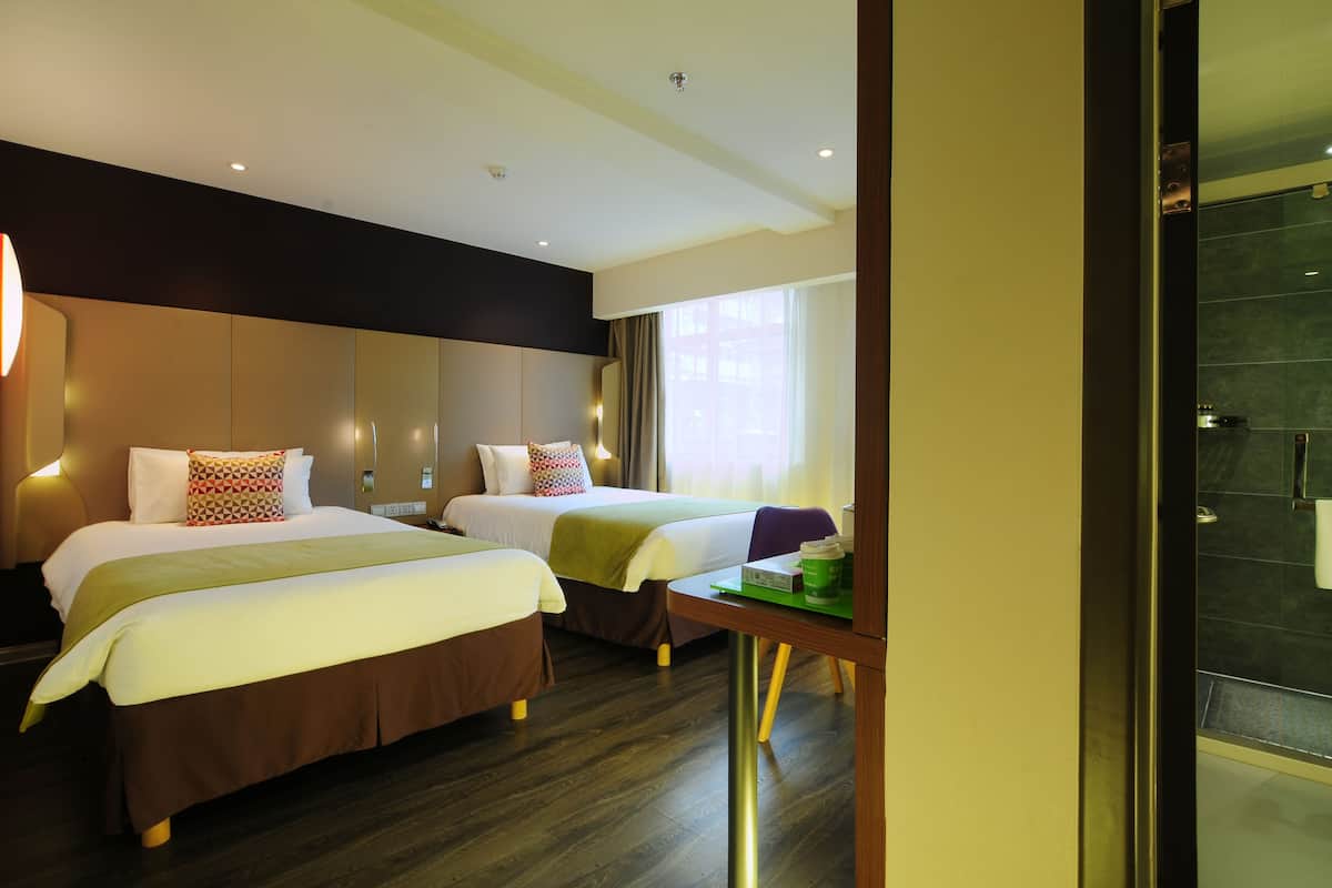 deluxe twin room | premium bedding, minibar, blackout curtains, soundproofing