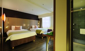 Standardzimmer, 2 Einzelbetten | Hochwertige Bettwaren, Minibar, Verdunkelungsvorhänge