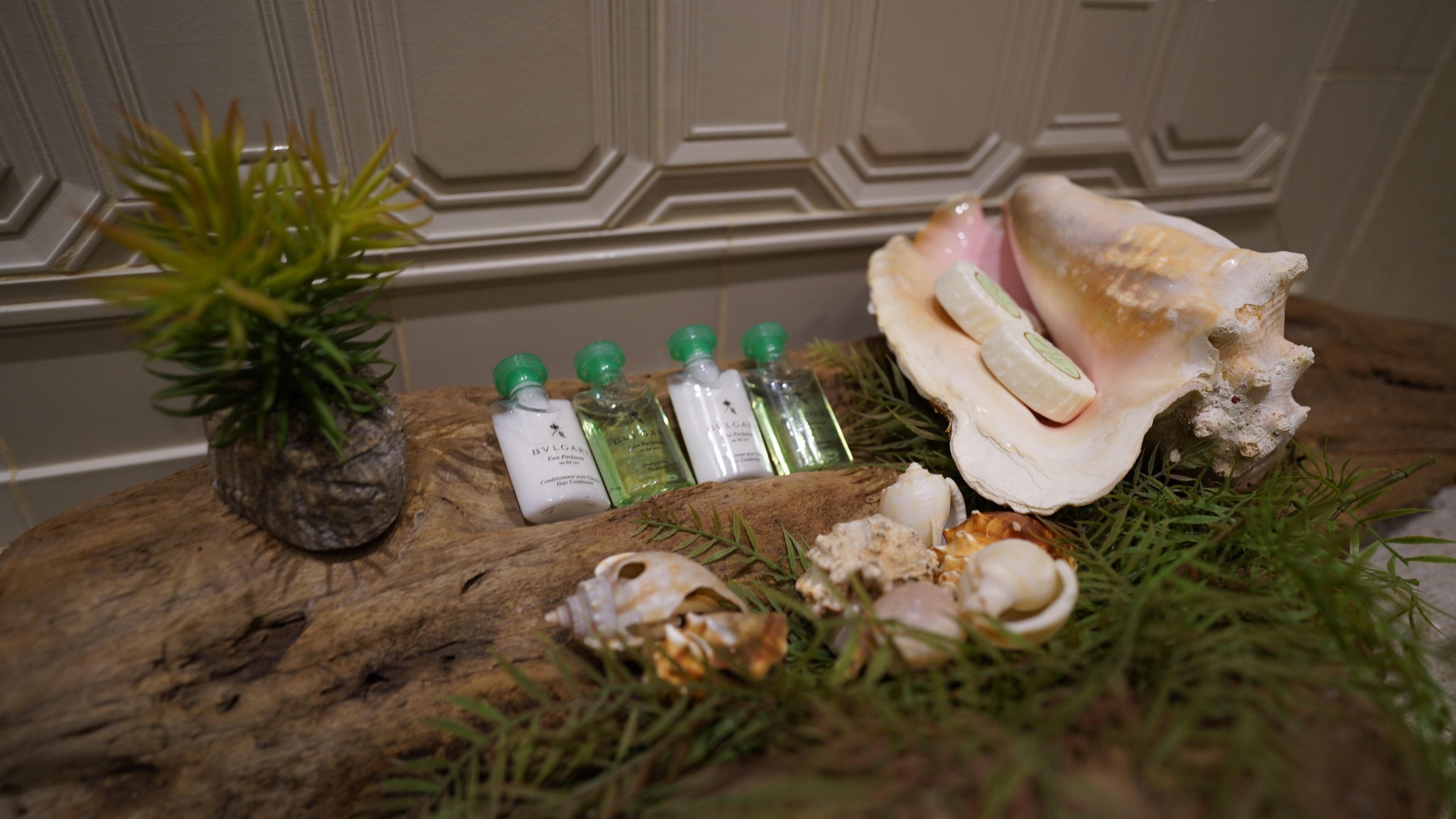 exclusive room (soledad expedia) | bathroom | hair dryer, slippers, towels