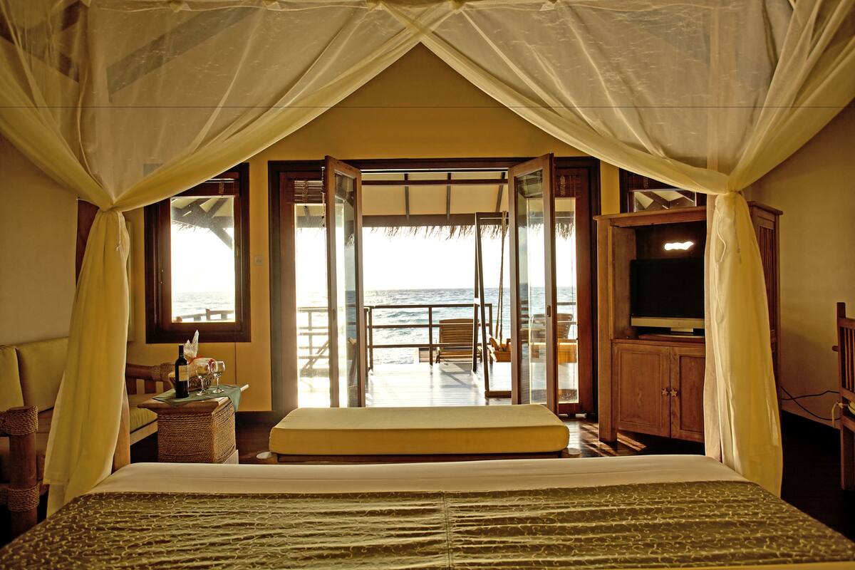 villa, overwater | 1 bedroom, minibar, in-room safe, desk