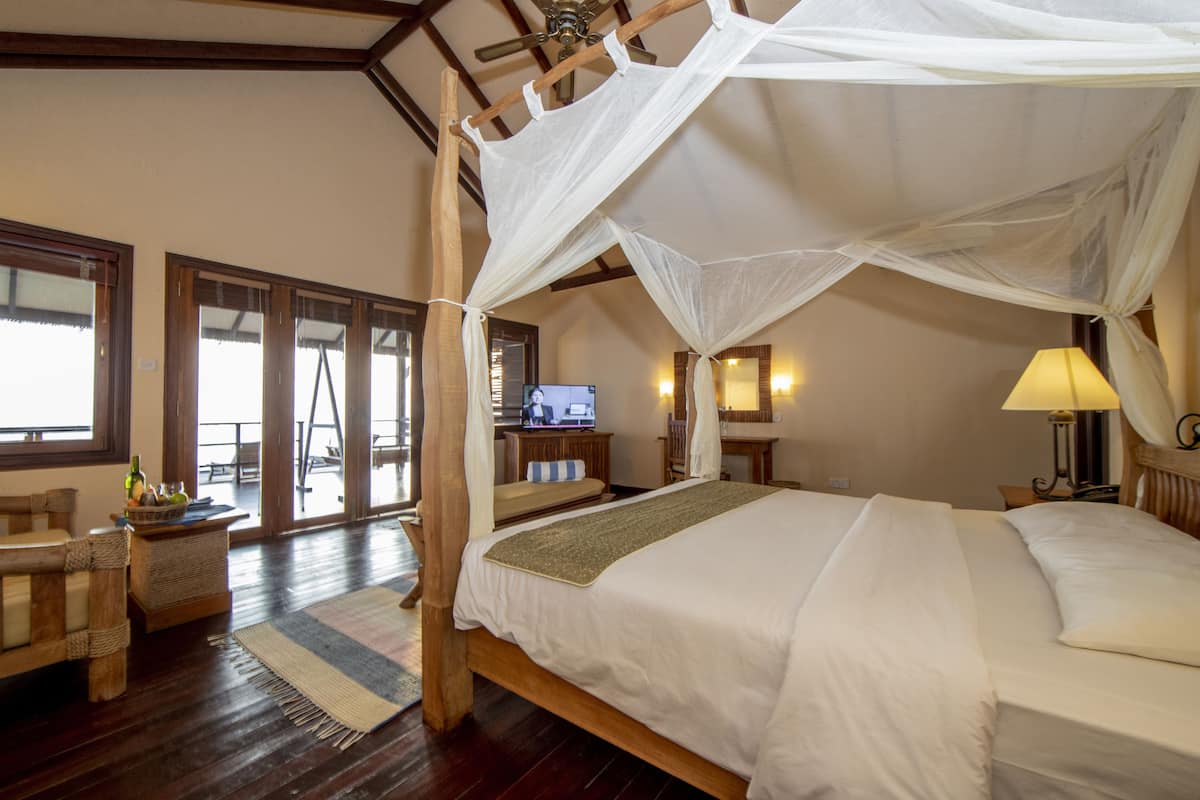 villa, overwater | 1 bedroom, minibar, in-room safe, desk