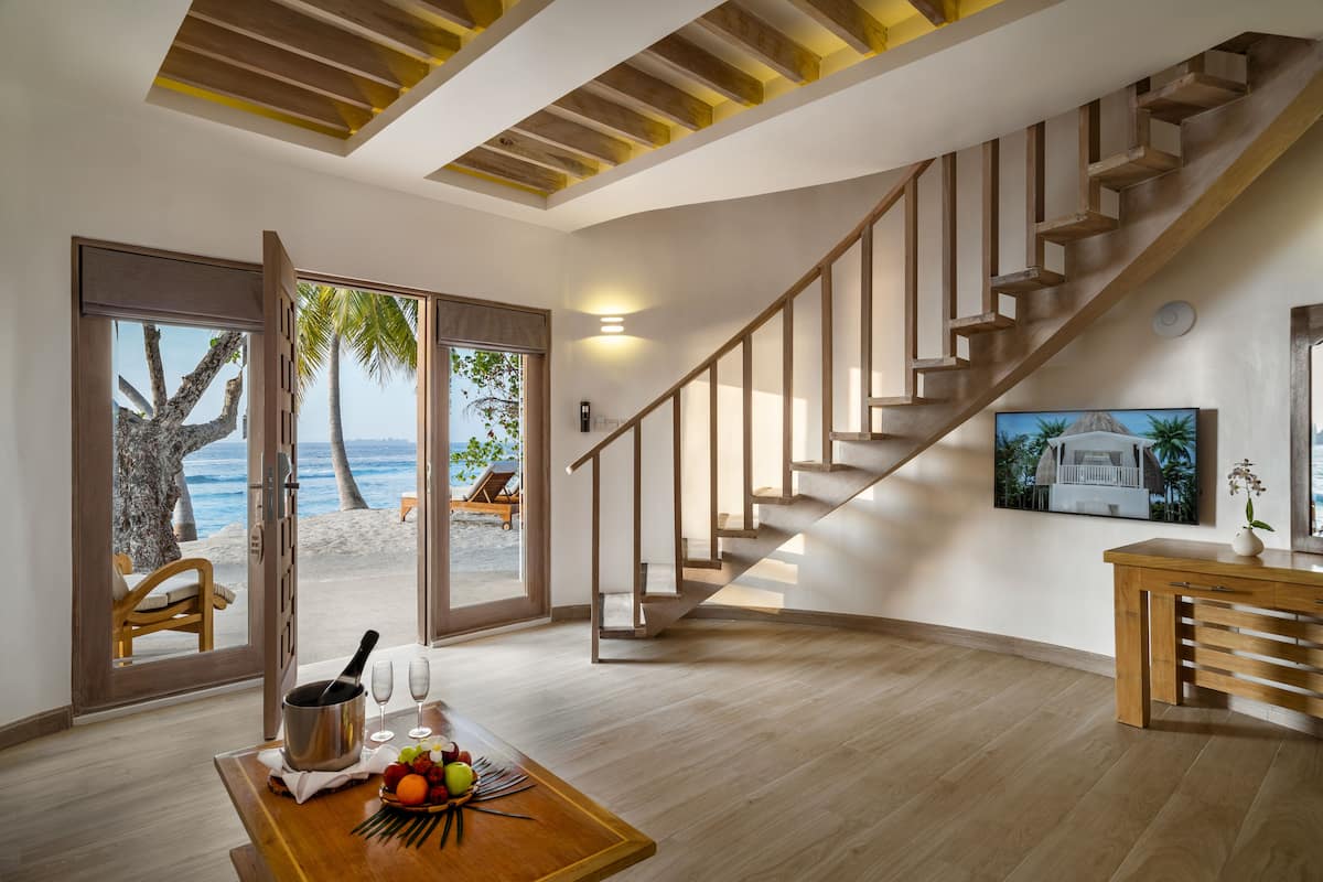 premium beach villa | 1 bedroom, minibar, in-room safe, blackout curtains